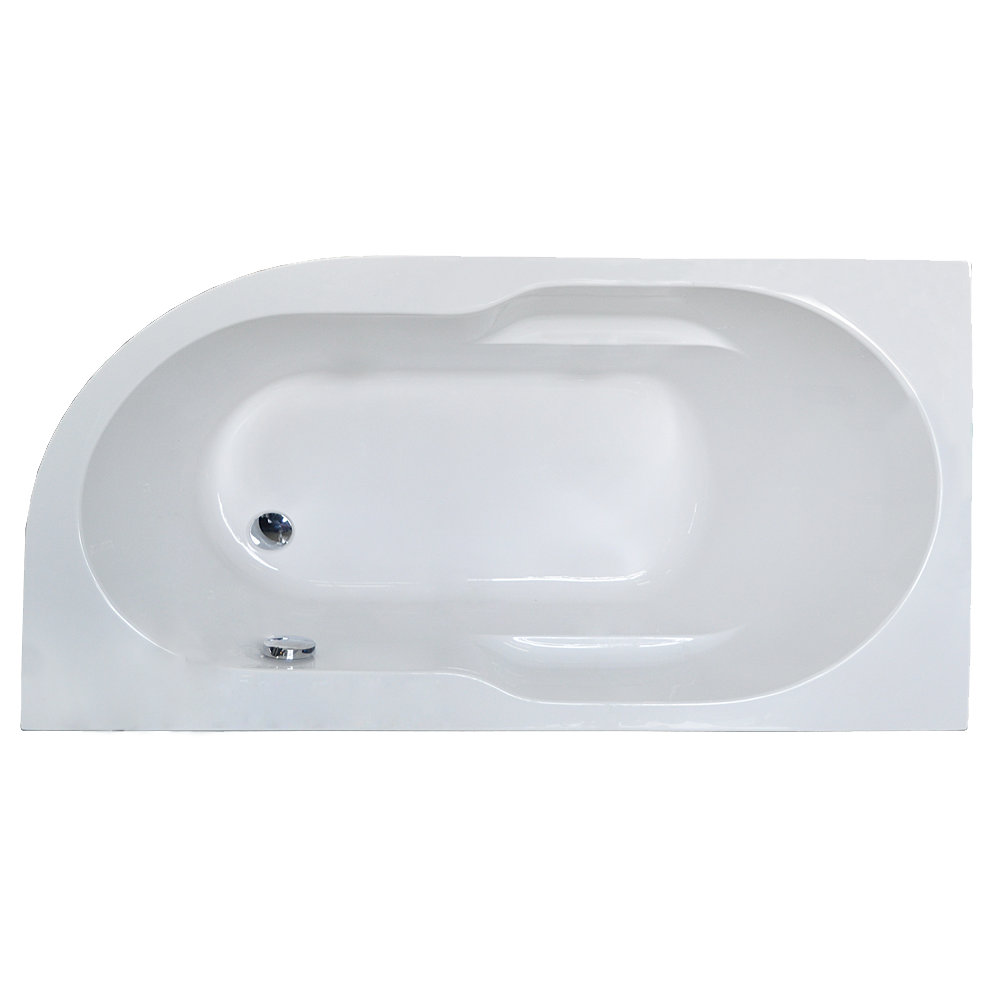 Акриловая ванна Royal Bath AZUR RB 614202 L, 1600х800х600, левая