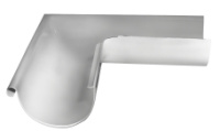 Угол желоба внешний 90º GL PU 125/90 м металлическ (RAL 9003)