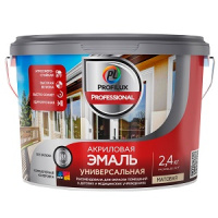 ProfiluxProfessional Эмаль Акриловая Универсальная (Матовая) база 1  2,4 кг