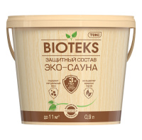 Защитный Cостав Эко-Сауна BIOTEKS  п/мат 0,9л
