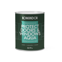 Эмаль для окон и дверей PROTECT DOORS & WINDOWS AQUA  полуматовая