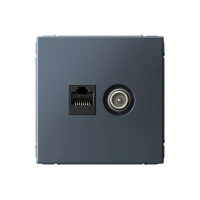 Розетка TV+интернет RJ-45 Systeme Electric ARTGALLERY GAL000789