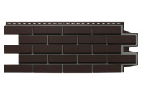 Фасадная панель GL Клинкерный кирпич Design (Шоколадный шов RAL 7006)