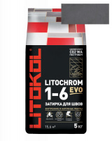 Затирка Litochrom Evo 1-6 LE.135 антрацит (5 кг)