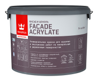 Краска фасадная Facade Acrylate А глубокоматовая 9,0 л.
