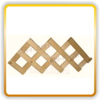 Вешалка 5 креплений решетка, Банный Эксперт