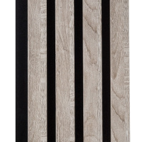 Декоративные рейки МДФ 3D Line Modern L03 Ель серебристая 2,75 м