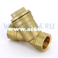 Фильтр латунный (БАЗ) Ду-50 сетчатый угловой