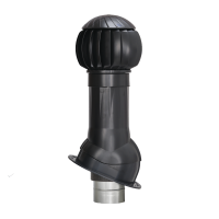 Комплект Twister для г/м/ф кровли Ø 150/160 мм, и (RAL 9005)