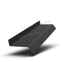 Планка отлива цоколя 50х20х2000 (VALORI-20-DarkGrey-0.5)
