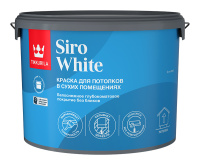 Краска для потолка SIRO WHITE AP гл/мат 9л