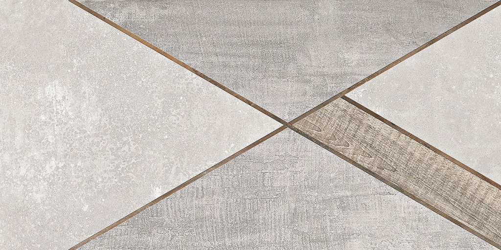 Плитка настенная Global Geometry 315x630 серая