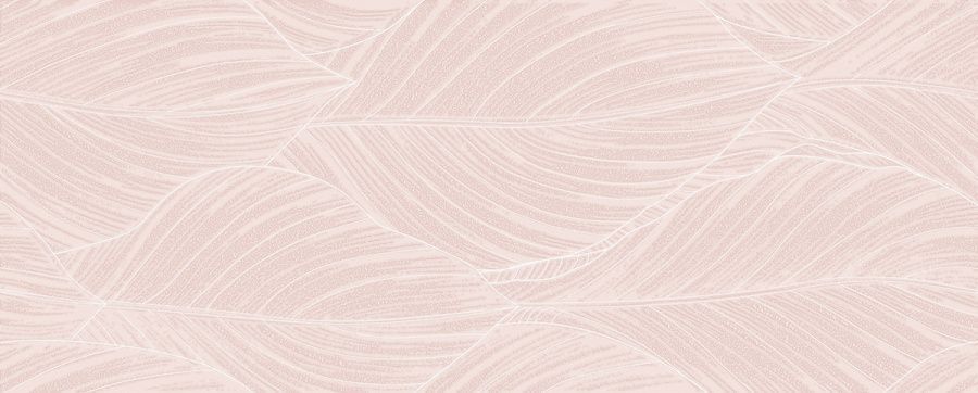 Плитка настенная Лаунж Розовый / Lounge Blossom Oasis 201x505 розовая