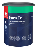 Краска для обоев и стен EURO TREND C матовая 0,9л