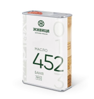 Масло 452 по дереву для бань и саун «Баня ПРО» 1л Живица