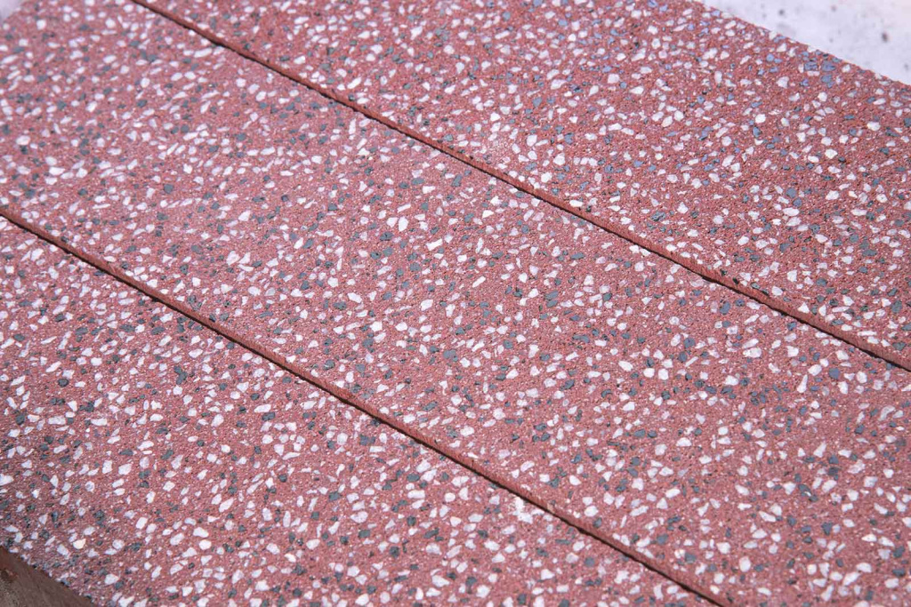 Тротуарная плитка Готика Granite FINO, Емельяновский, Квадрат, 600х600х80 мм