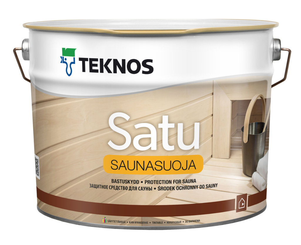 Защитное средство для сауны  Saunasuoja Teknos (Сату Саунасуоя)
