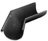 Угол желоба внешний 135º GL PU 125/90 м металличес (RAL 9005)