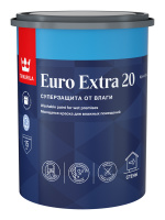 Краска для влажных помещений EURO EXTRA 20 A полуматовая  0,9л