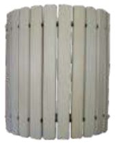 Абажур угловой прямой, Банный Эксперт