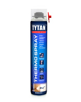Теплоизоляция напыляемая полиуретановая профессиональная Tytan Professional THERMOSPRAY 870мл