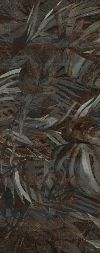 Интерьерная панель 1200x2000 Tropical Rusty Midnight глянцевая A-1.5.1/1200x2000G
