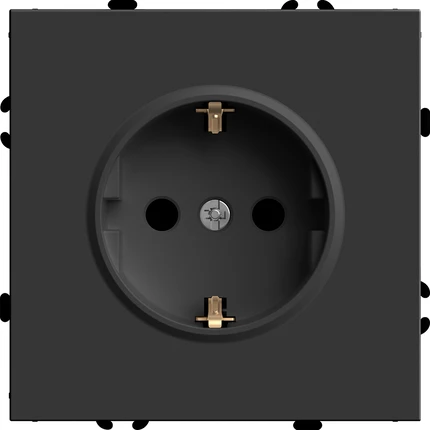 Розетка с/з со шторками Stekker ЭМИЛИ 49854