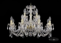 Подвесная люстра Bohemia Ivele 1402/8+4/240 G