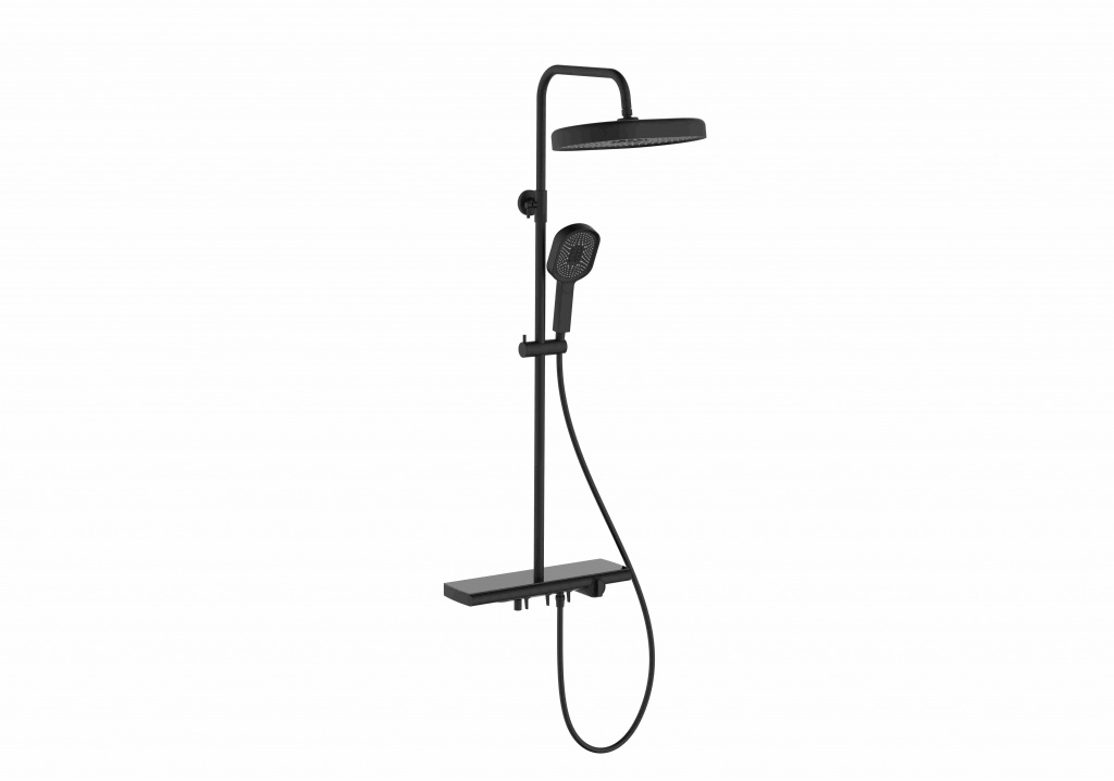 Душевая система со смесителем ST350Black