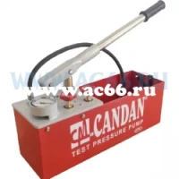 Насос ручн. опрессовочный СМ-60BS c метал штоком 60 бар Candan (латунный поршень) (4 шт)