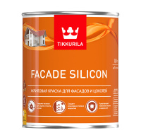 Краска фасадная Facade Silicon C глубокоматовая 0,9л