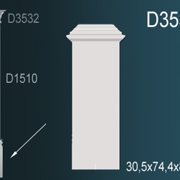 Колонны и пилястры D3534 Основа