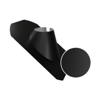 Разделка Craft крышная (304/0,5 мм) ф300 30-45гр. черный