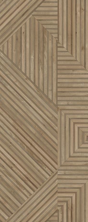 Интерьерная панель 1200x3000 Wood Rail Rhythm Greige матовая MG-3.6.4/1200x3000M