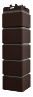 Угол Grand Line клинкерный кирпич Премиум/Design шоколадный (шов RAL 7006)
