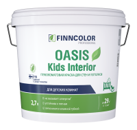 Краска для детских OASIS KIDS INTERIOR A гл/мат 2,7 л
