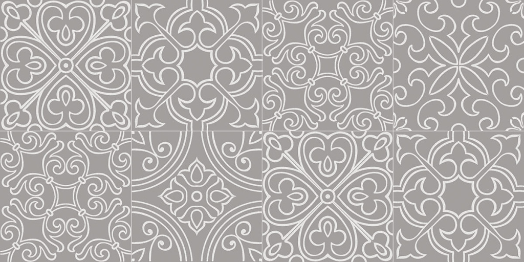 Декор настенный Гравюра / Incisio 315x630 серый