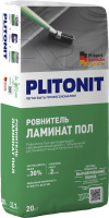 Ровнитель Plitonit Ламинат Пол быстротвердеющий, самовыравнивающийся, 20 кг
