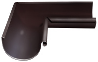 Угол желоба внешний 90º Optima  (RAL 8017 (шоколад) )