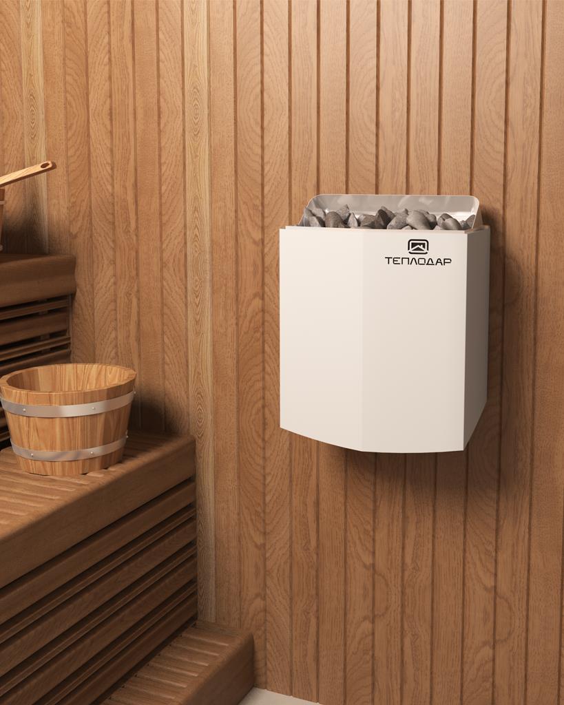 Печь для бани электрическая Теплодар SteamSib-2 настенная 4,4 кВт