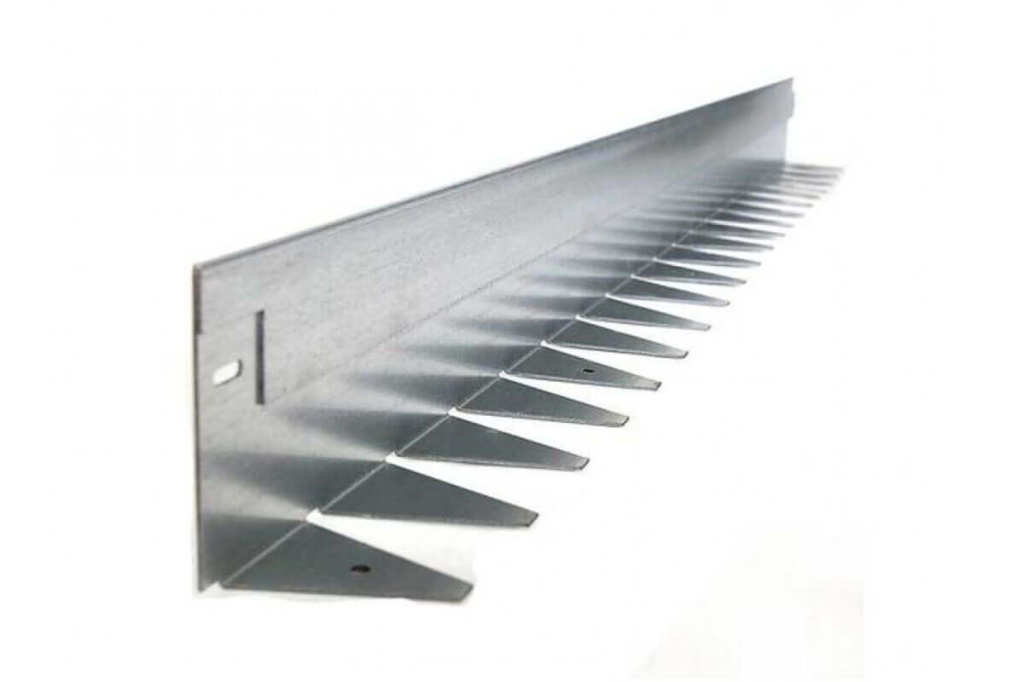 Металлический бордюр 1200*56,7*120 усиленный ТИП L 3мм