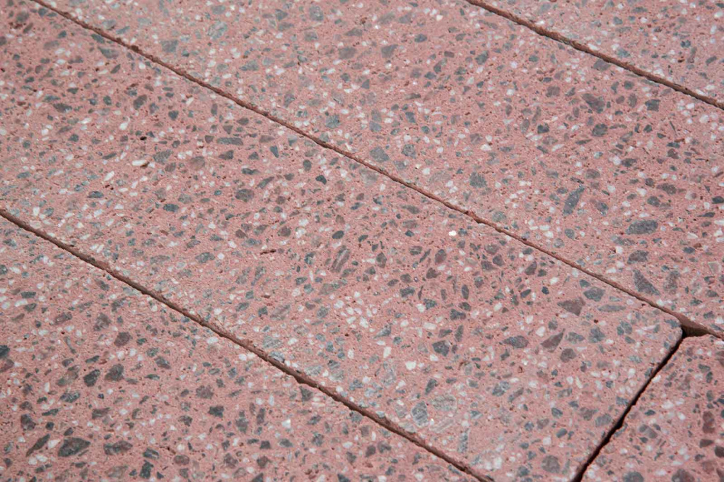 Тротуарная плитка Готика Granite FINO, Ладожский, Квадрат, 200х200х60 мм