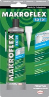 Герметик "Макрофлекс" Силиконовый санитарный  SX101 прозрачный 70мл/85 мл 1893985/2670751