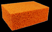 Губка фуговал. DЕCOR PROFI , Виск. оранж., 160х110х60мм (д/замывания плитки)