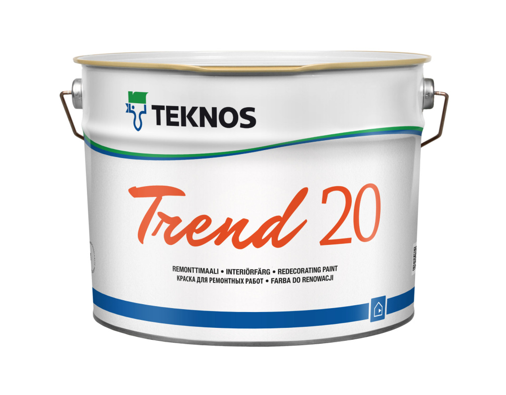 Износостойкая  краска TREND 20 (Тренд 20) полуматовая