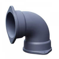 Колено GFS угол 90°, чугун, ф115