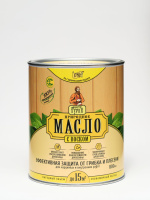 Масло природное с воском по дереву Мастер Гурий 0,8л.