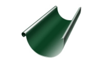 Желоб полукруглый GL PU 125/90 мм металлический (RAL 6005)