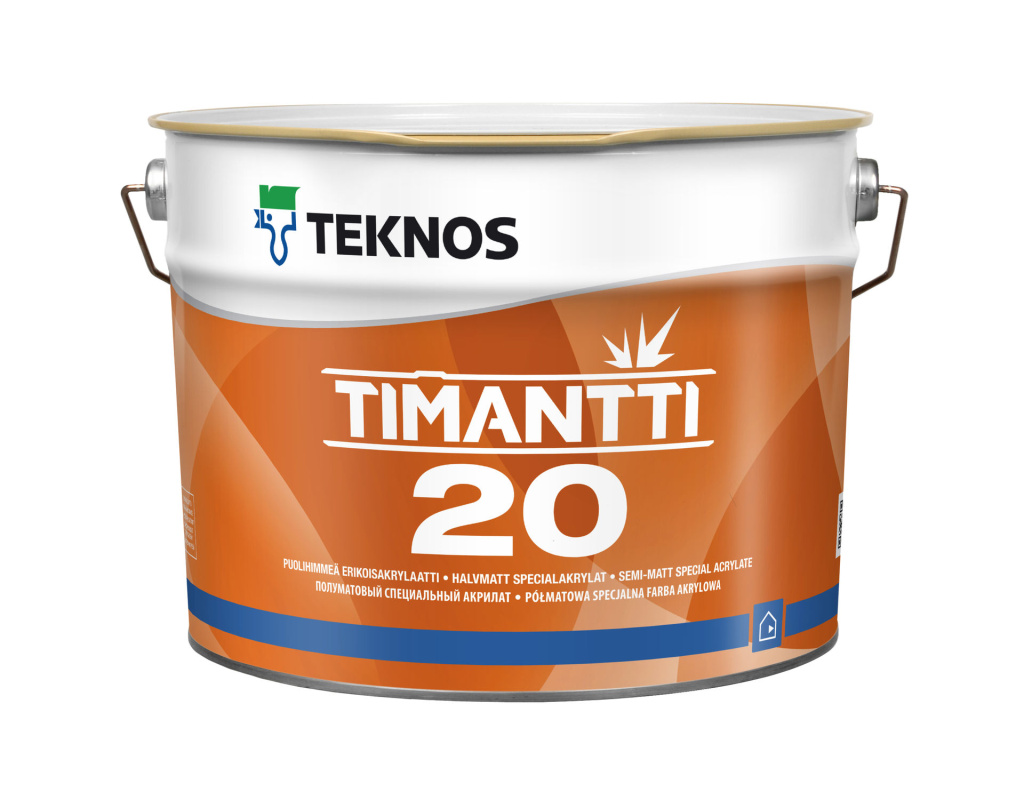 Интерьерная акрилатная краска TIMANTTI 20 (Тимантти 20) полуматовая