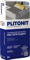 Смесь Plitonit Мастер Кладки многофункциональный кладочный, 25 кг